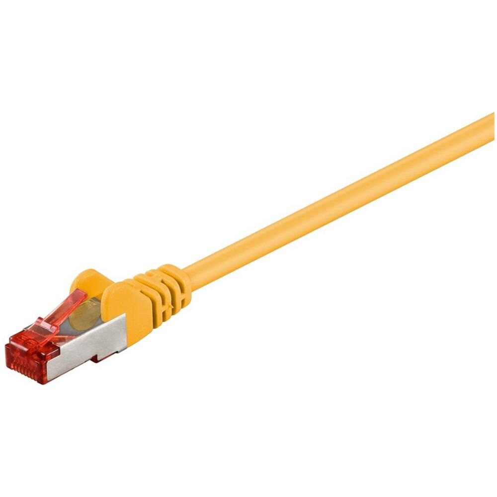 Cat 6 Cavo Patch - Rete S / ftp (pimf), Giallo9786 - Foto 1