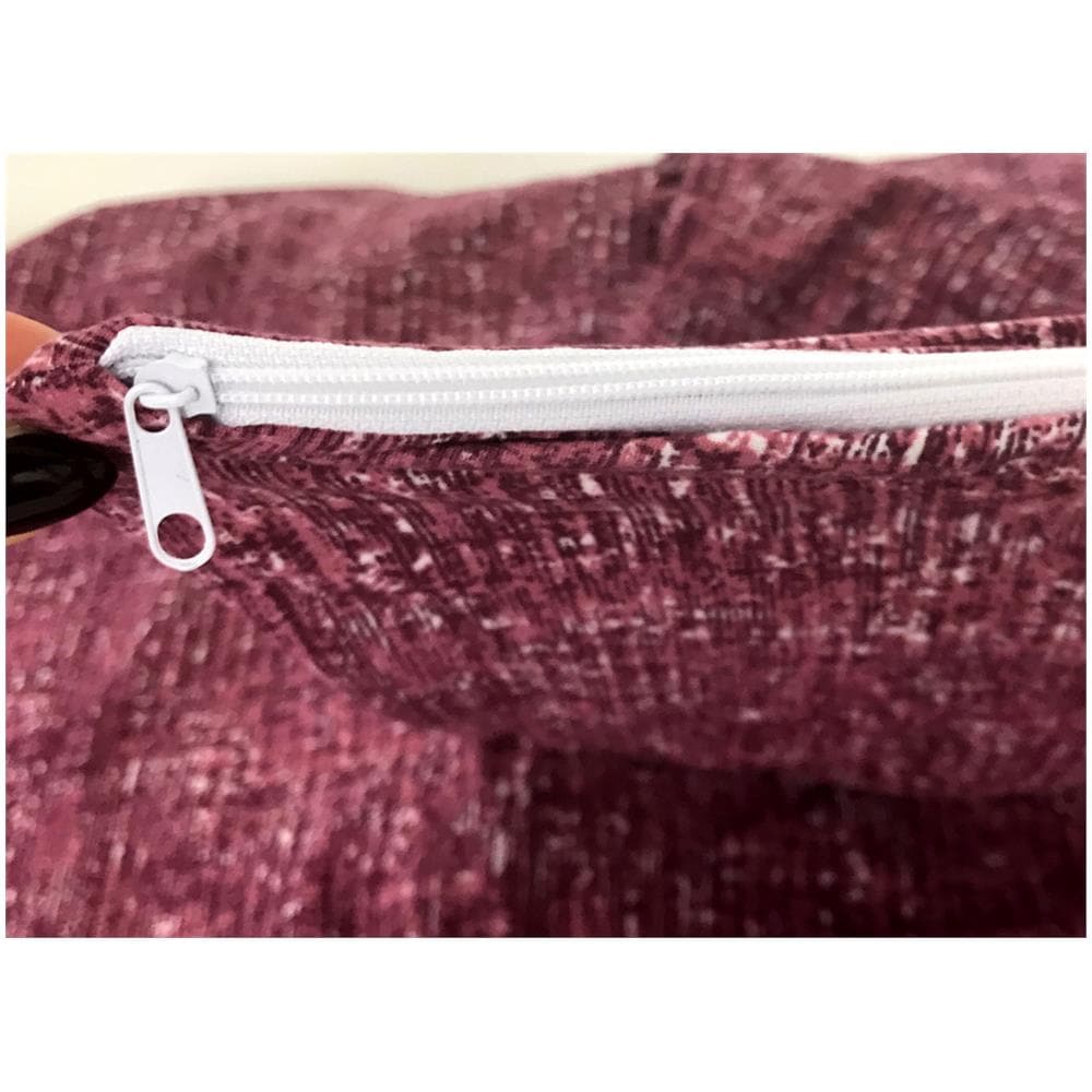 Copridivano Antimacchia Elasticizzato Divano Penisola Angolare Componibile Fantasy 1+2 Bordeaux - Foto 8