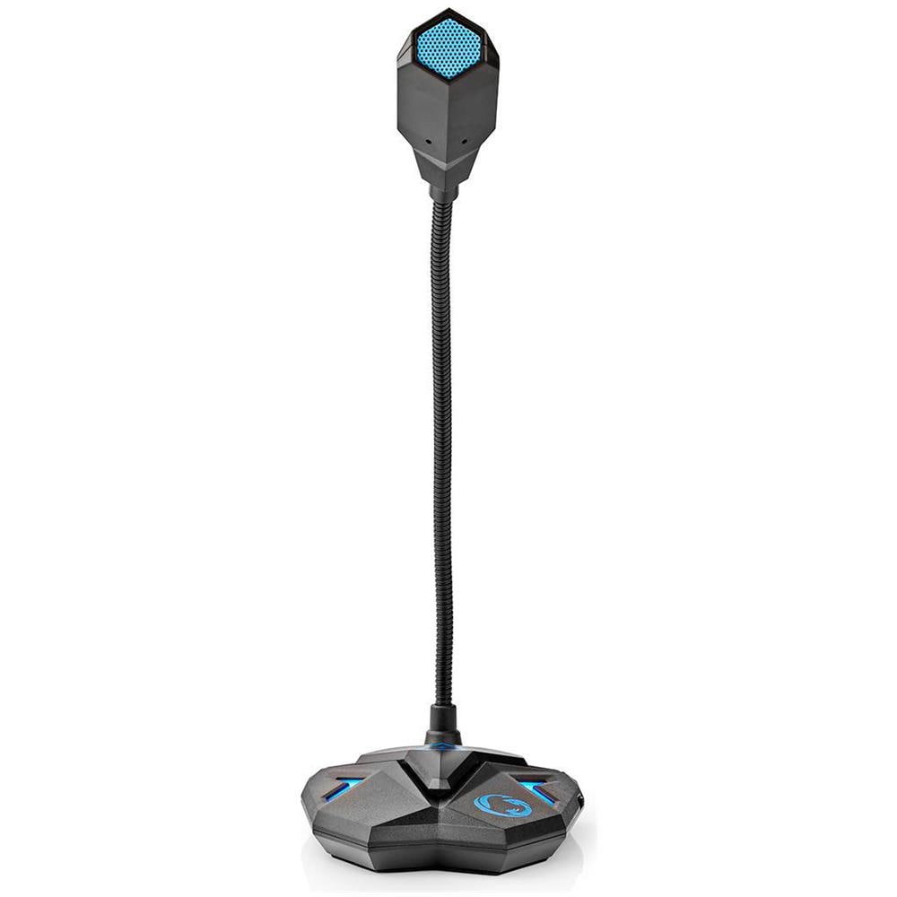 Microfono Gaming GMICGU100BK Plug & Play USB Interruttore Uscita Cuffie - Foto 1