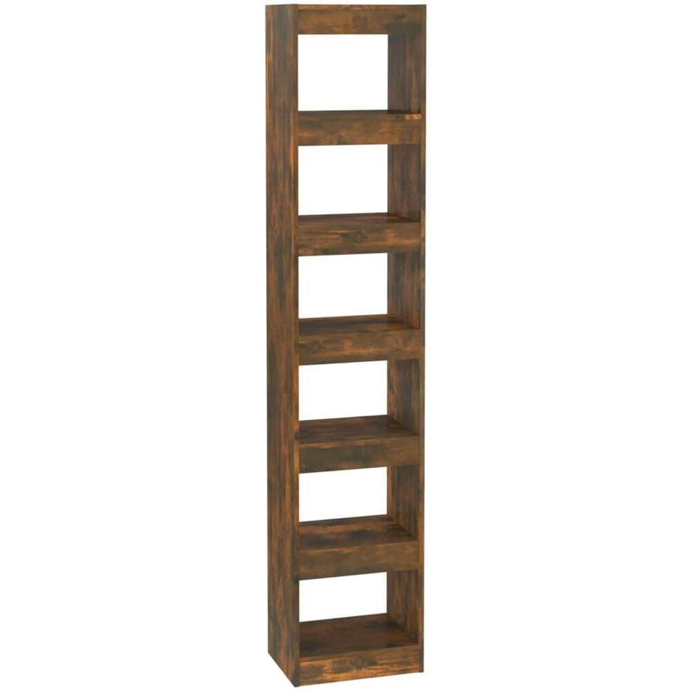 Libreria / divisorio Rovere Fumo 40x30x198 Cm - Foto 2