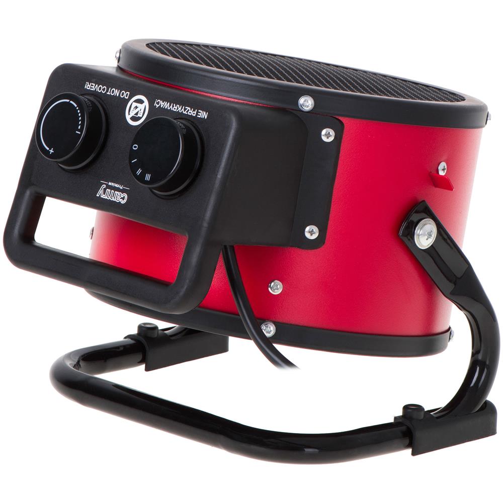 Termoventilatore Ceramico PortatileTermostato Automatico Colore Rosso - Foto 6