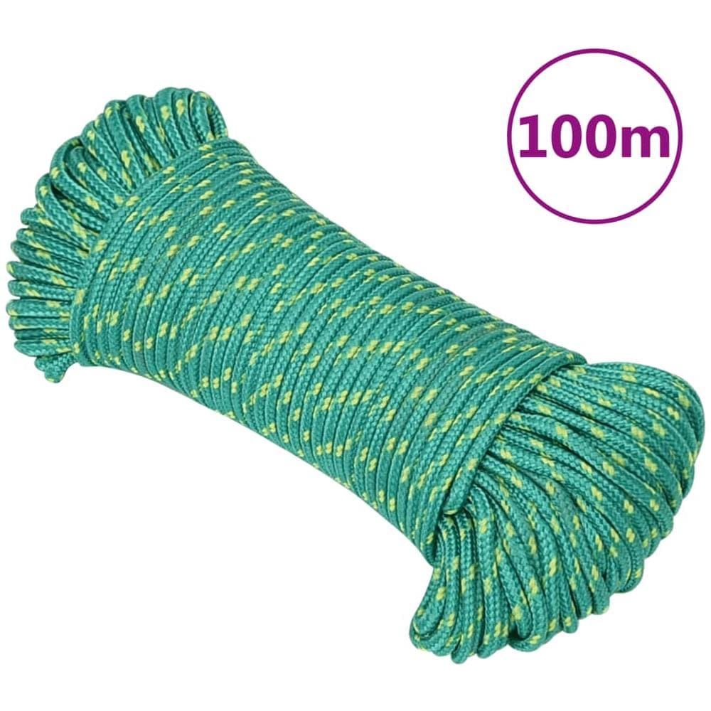 Corda Nautica Verde 5 Mm 100 M In Polipropilene - Foto 1