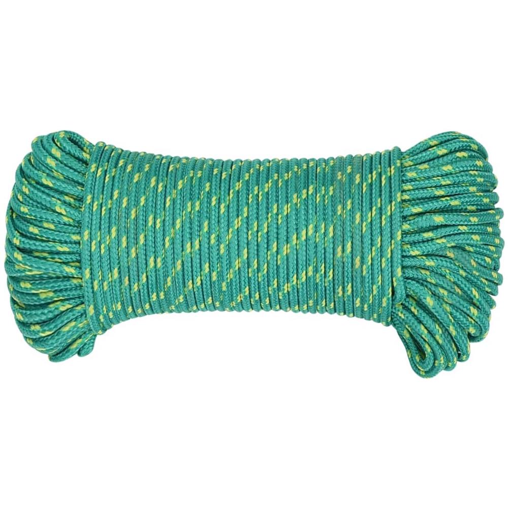 Corda Nautica Verde 5 Mm 100 M In Polipropilene - Foto 3