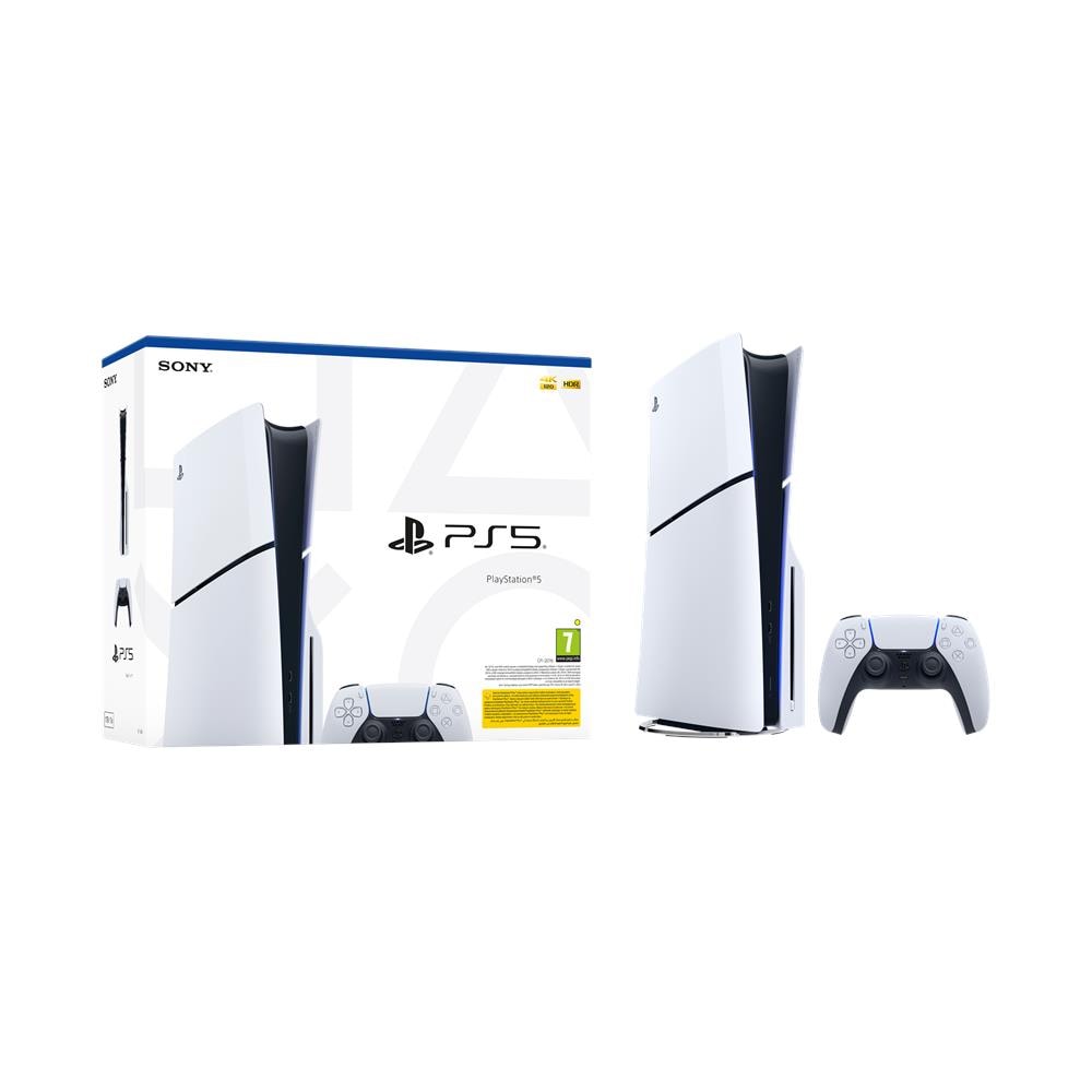 Console Play Station 5 Standard Slim con Gamepad 1 TB Wi-Fi + Colore Bianco /Nero - Foto 6