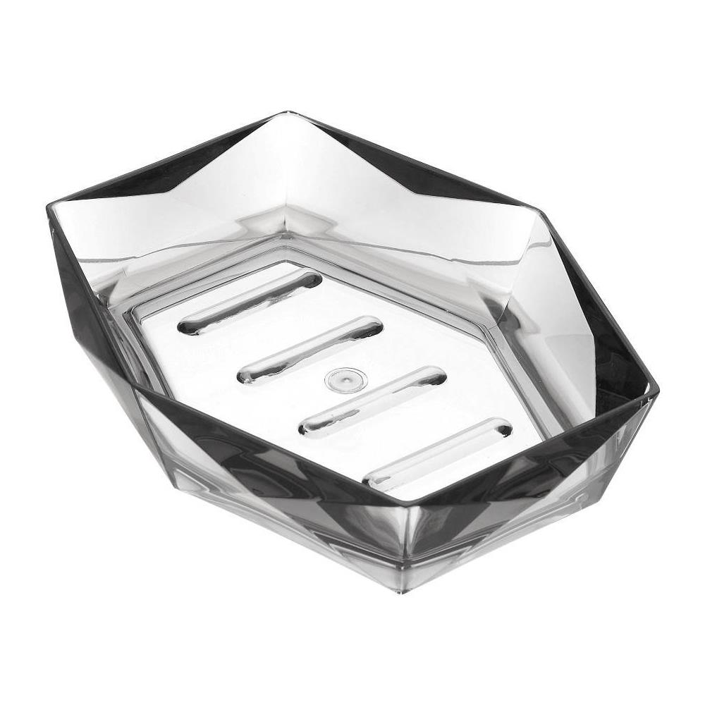 Portasapone in abs colore grigio linea Diamante - Foto 2