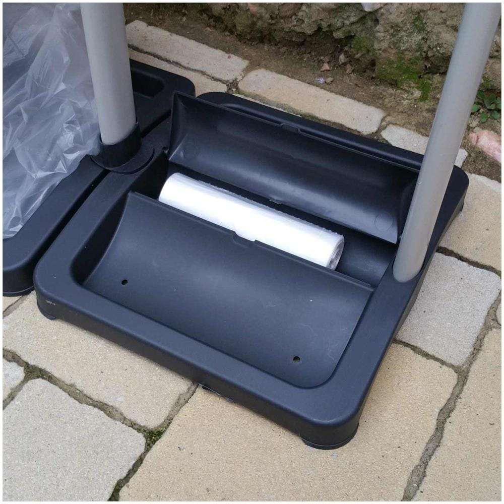 Portasacchi due pattumiera raccolta rifiuti differenziata con vano porta sacchetti - Foto 9