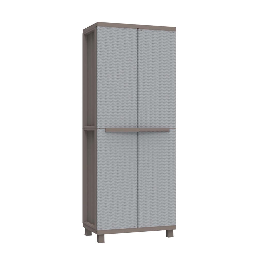 Armadio J-Rattan 368 2 ante e 3 ripiani L68 x P37,5 x H170 - Foto 2