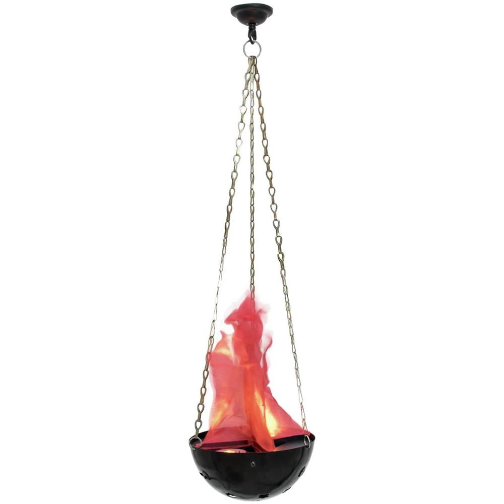 Lampada Effetto Fuoco Fiamma Rossa Ventola A Led Fl-250 Flamelight - Foto 2