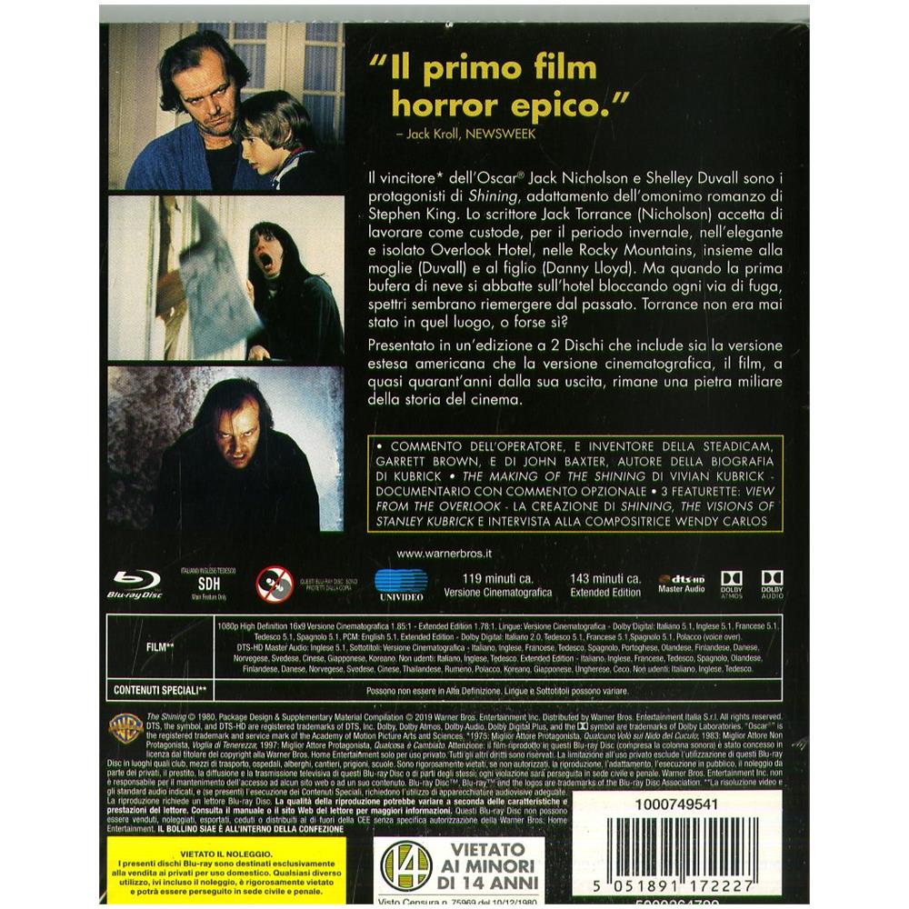Shining (Extended Edition) (Edizione Horror Maniacs) - Disponibile dal 10/10/2019 - Foto 2