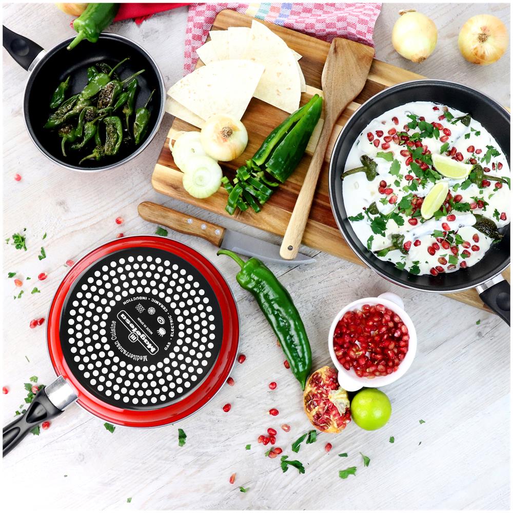 Megafesa Praga - Pentolino, Diametro 14 Cm, Color Granata - Foto 10