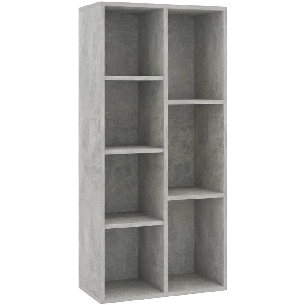 Libreria Grigio Cemento 50x25x106 cm in Legno Multistrato - Foto 2