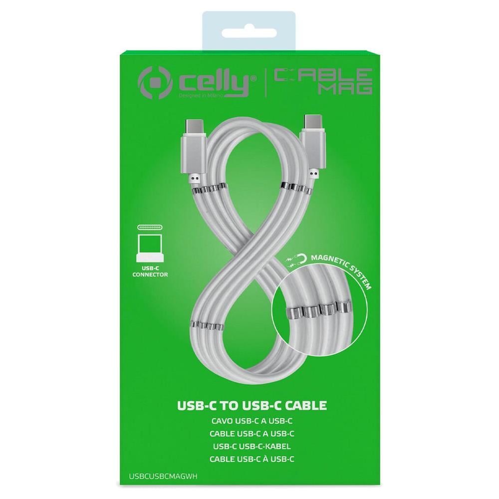Usbcusbcmagwh Cavo Usb 1 M Usb 3.2 Gen 1 (3.1 Gen 1) Usb C Bianco - Foto 3