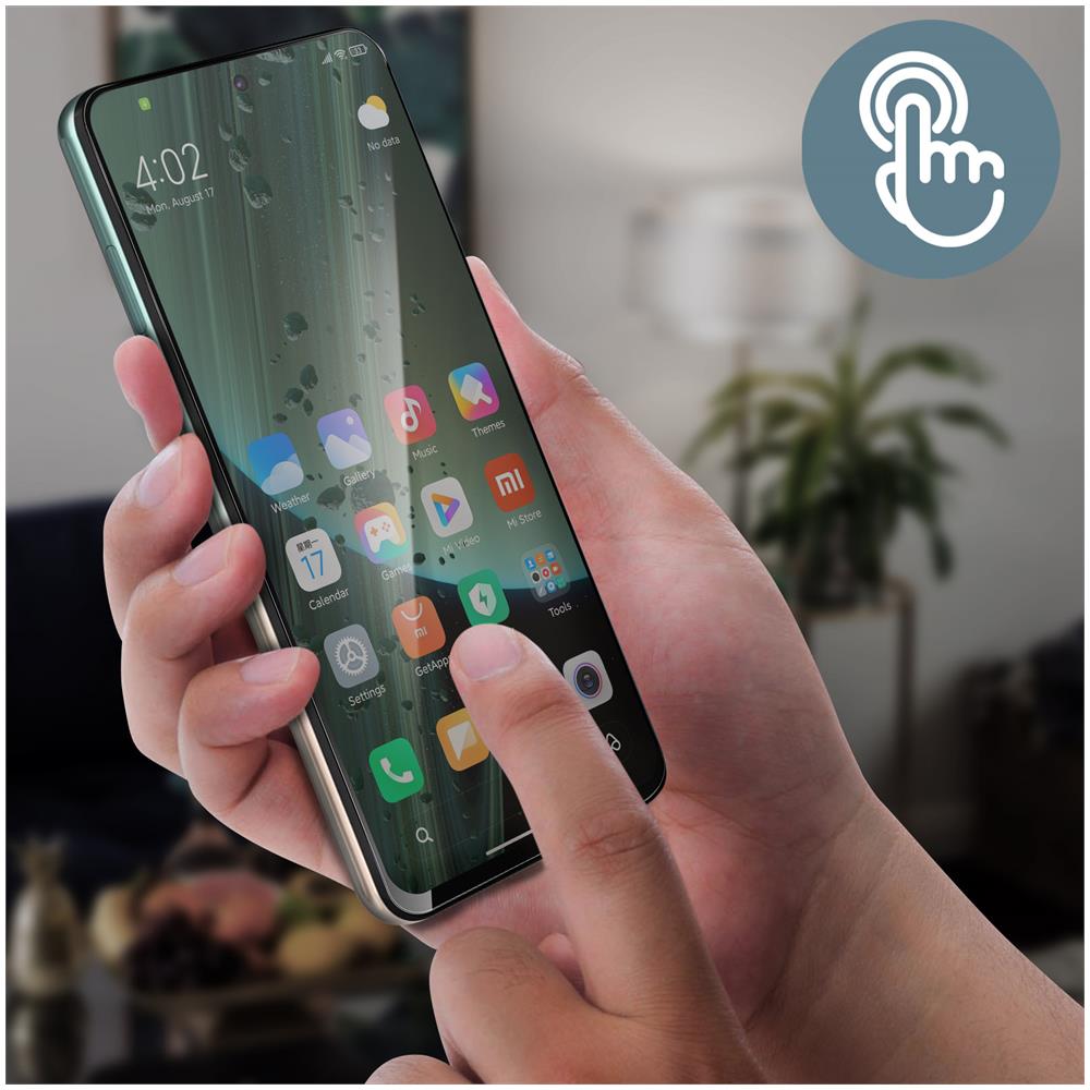 Pellicola Per Mi 10t Lite Vetro Temperato Oleofobico Bordi Neri - Foto 5