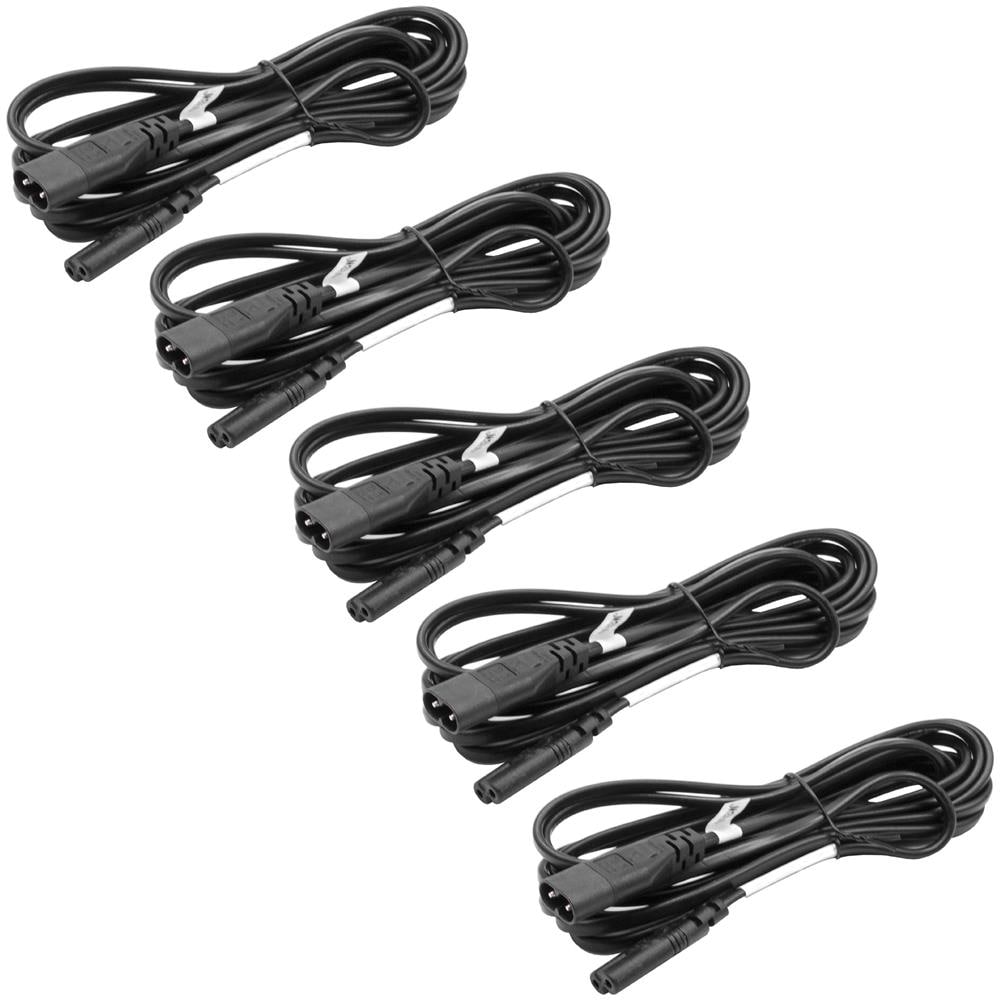 VHBW - 10x Cavo Di Alimentazione Con Spina Schuko E Connettore C13, Da