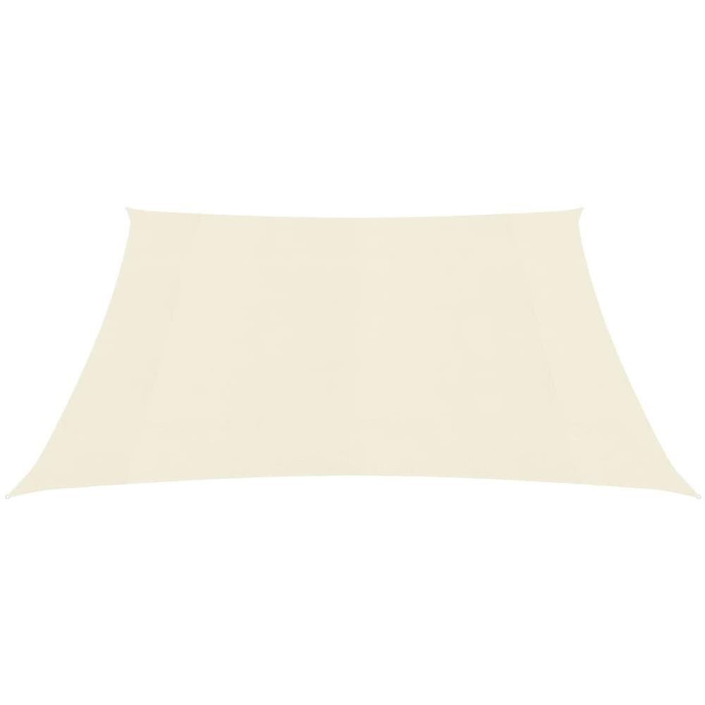 Vela Parasole 160 g / m² Crema 3x3 m in HDPE - Foto 3