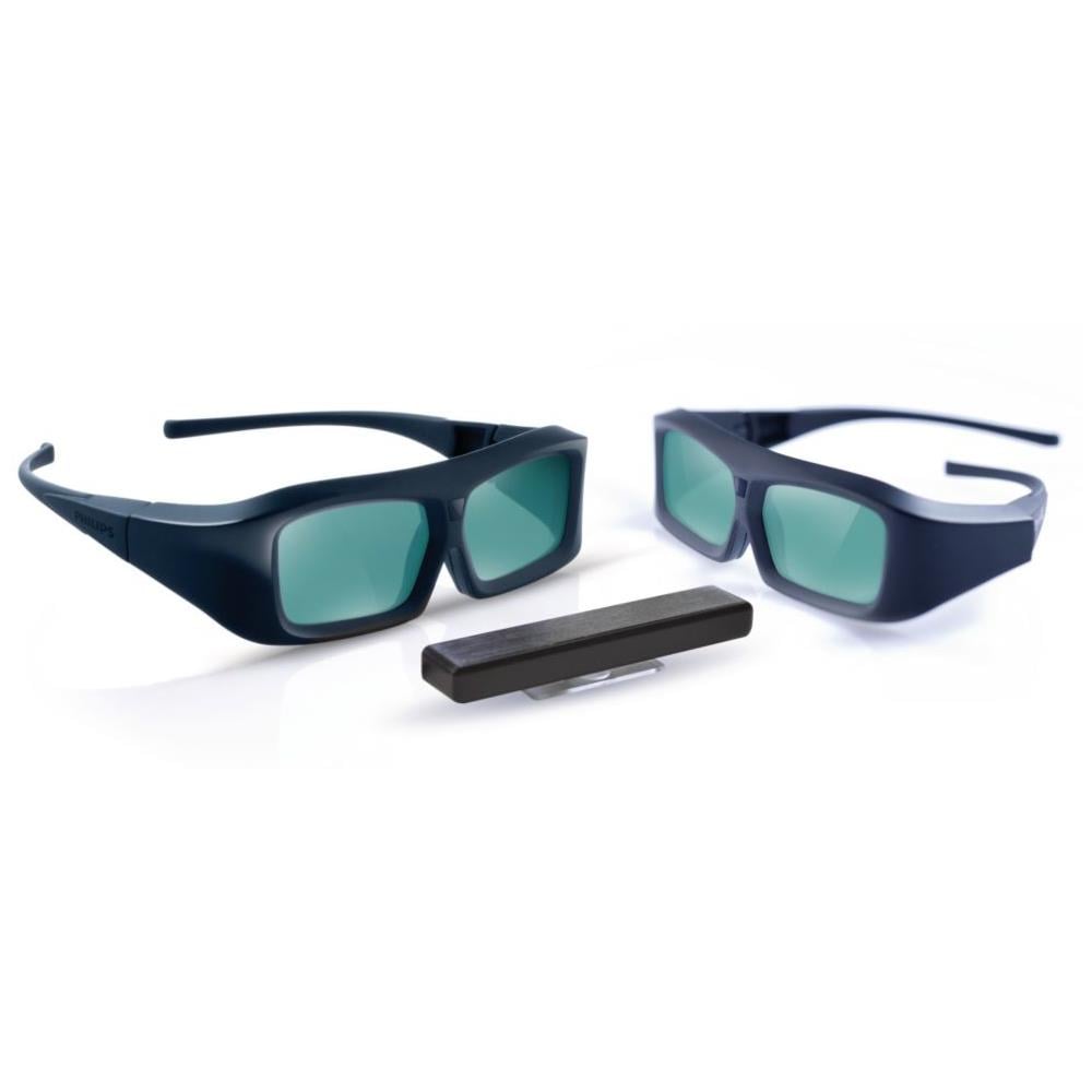Occhiali 3D PTA02 Per Televisione - Shutter - Trasmettitore 3D - Foto 3