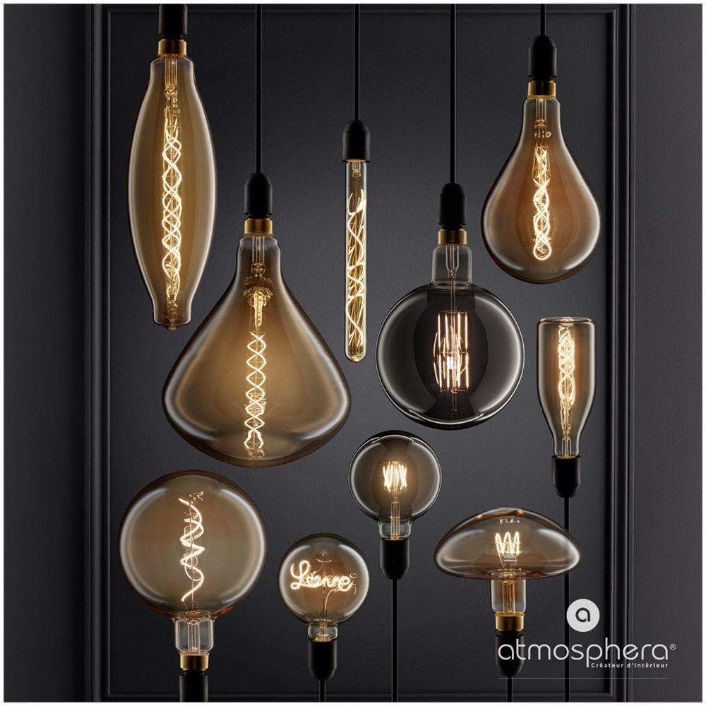 Lampadina Led Ambra Soft, G125 4w, Colore Ambra - Foto 2