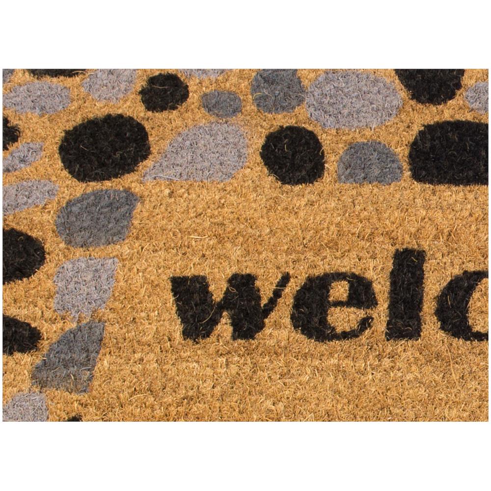 Zerbino Cocco Ingresso Casa Esterno Antiscivolo Fortuna Flat Welcome Sassi   - Foto 2