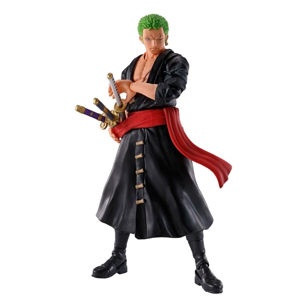 One Piece - S.h. Figuarts Action Figure - Roronoa Zoro (the Raid On Onigashima) 15 Cm - Foto 1