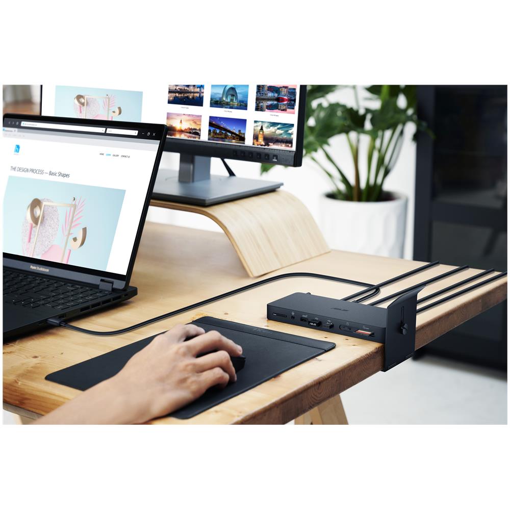 Dock Triplo 4K Thunderbolt 4 DC500 con 2 Porte HDMI / 4 Porte USB Colore Nero - Foto 10