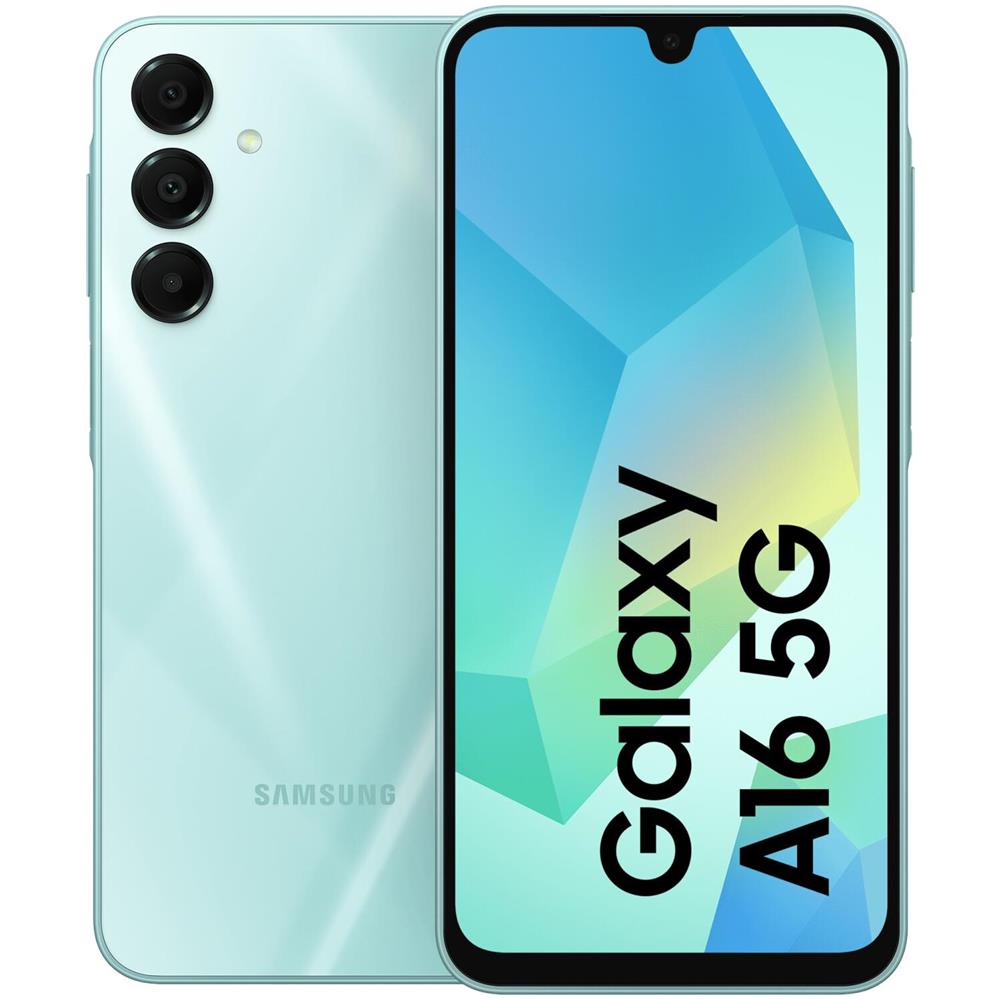 Galaxy A16 5G 128GB 4GB Ram Display 6.7" Amoled FHD+ Main Camera 50MP Dual Sim Nano+Hybrid USB tipo-C 5000mAh Light Green Europa - Foto 1