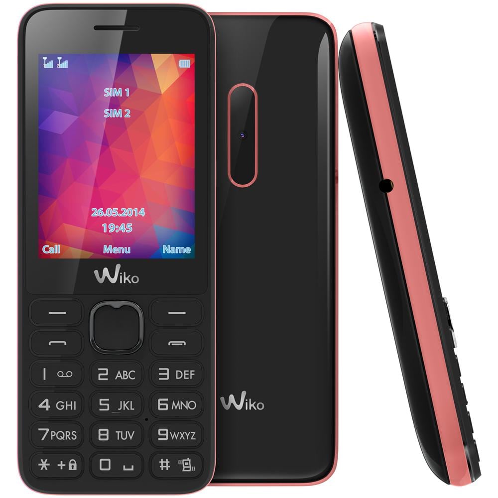 Riff 2 Dual Sim con Display 2.4" +Slot MicroSD Bluetooth, Radio e Fotocamera - Nero / Rosa - Foto 1