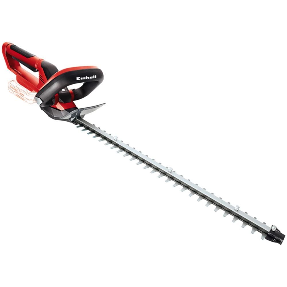 Tagliasiepi a Batteria GE-CH 1855/1 Li Colore Nero e Rosso - Foto 1
