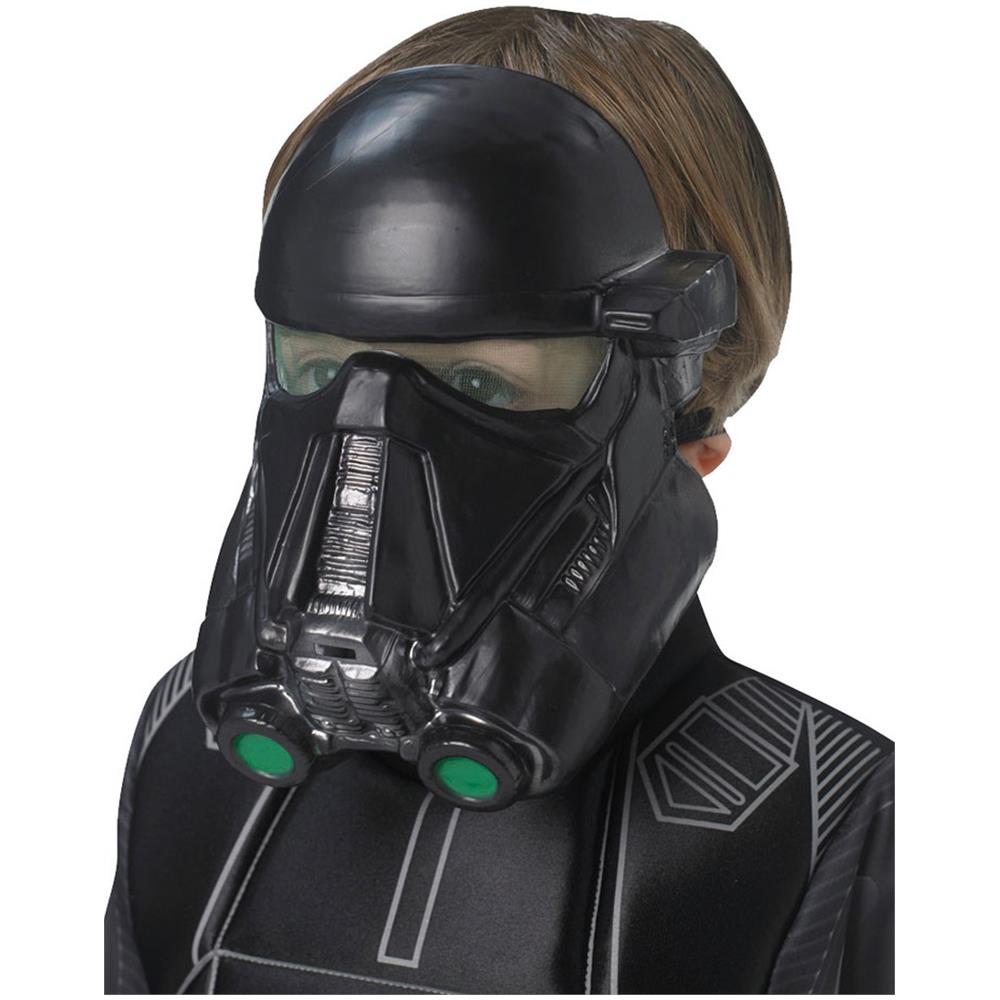 Maschera Nera Death Trooper Di Star Wars Per Bambino Taglia Unica - Foto 2