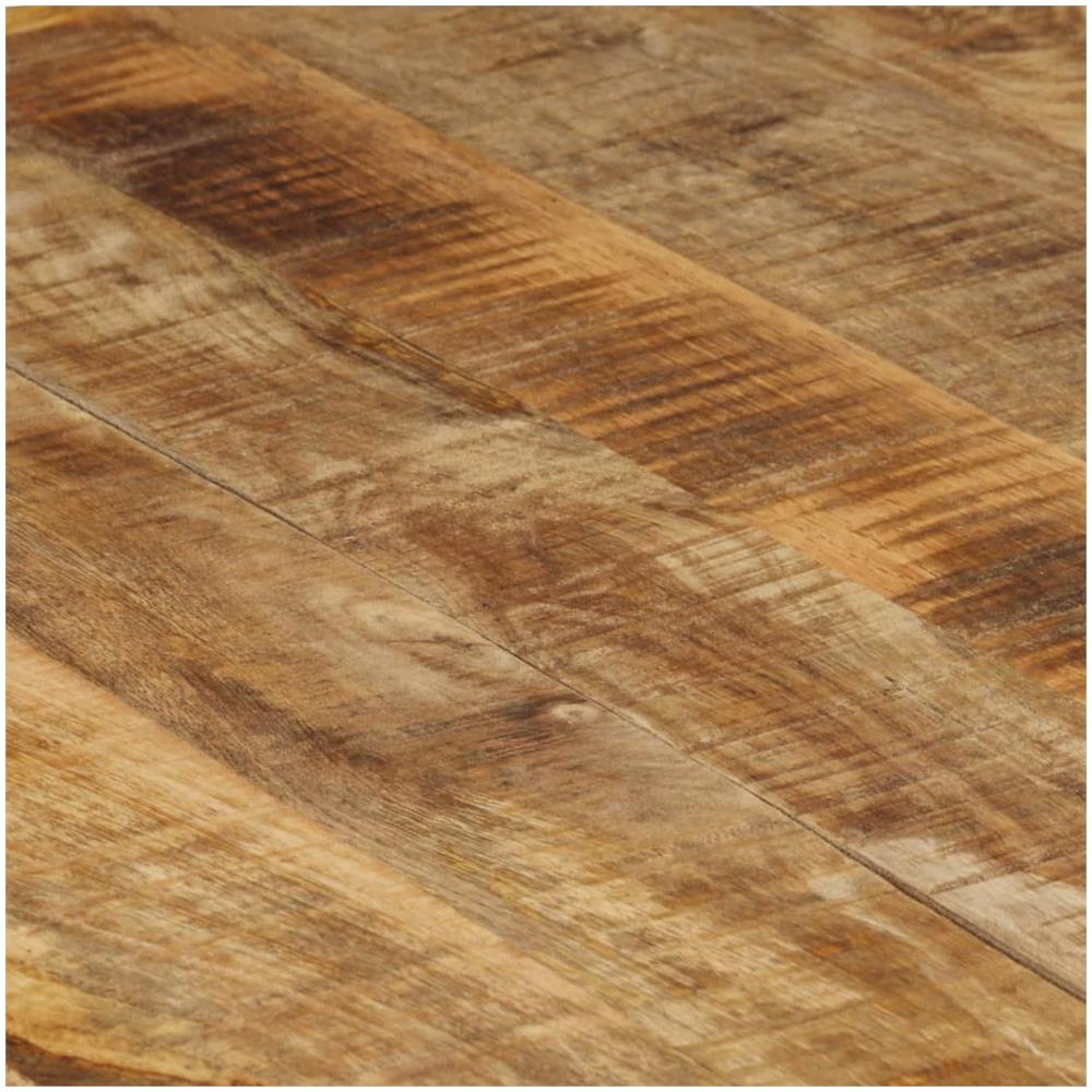 Tavolino Da Salotto 140x70x40 Cm In Legno Di Mango Grezzo - Foto 2