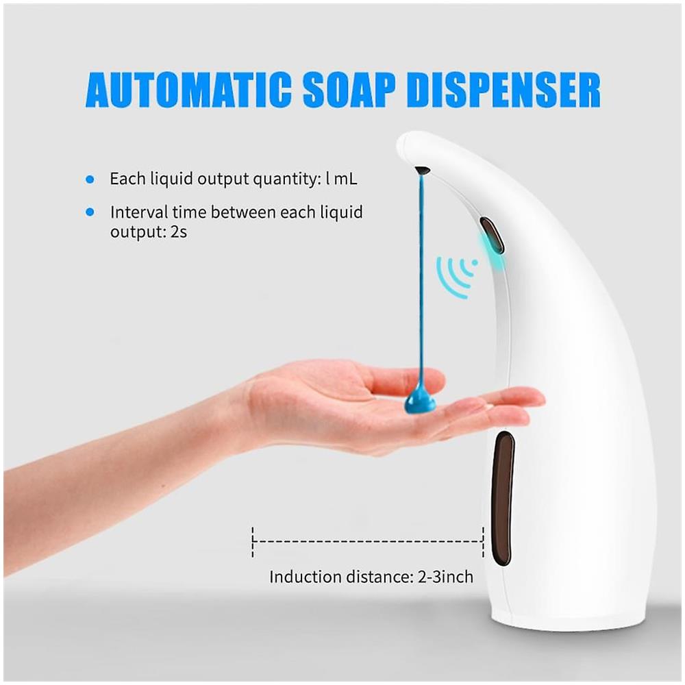 HTN Dispenser Automatico Di Sapone Da Bagno (bianco) RE8088