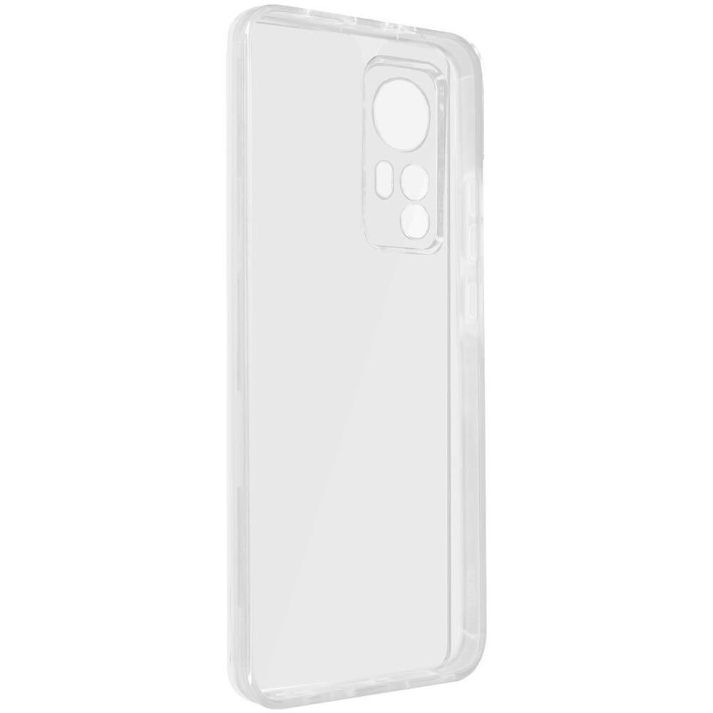 Cover Xiaomi 12 Pro Retro Rigido E Fronte Flessibile - Trasparente - Foto 2