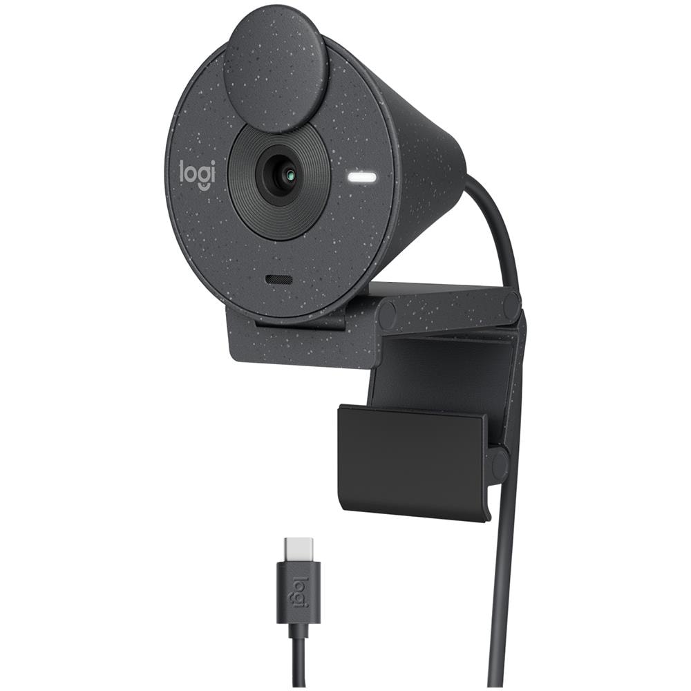 Brio 305 webcam 2 MP 1920 x 1080 Pixel USB-C Grafite - Foto 6