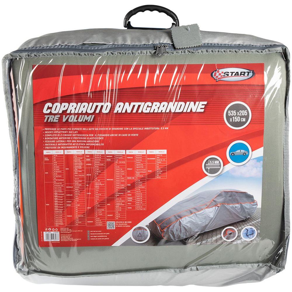 Copriauto Antigrandine Per 3 Volumi Misure 535x205x150cm - Foto 3
