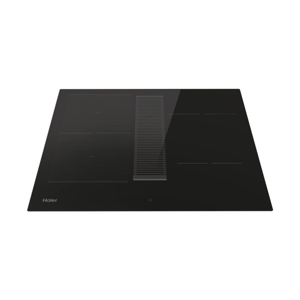 Piano Cottura HAIH6IESCF a Induzione 4 Zone Cottura da 60 cm Cappa Aspirante / Filtrante Colore Nero - Foto 2