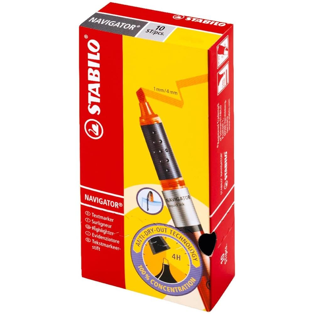 NAVIGATOR - Evidenziatore - Confezione da 10 - Blu - Foto 10