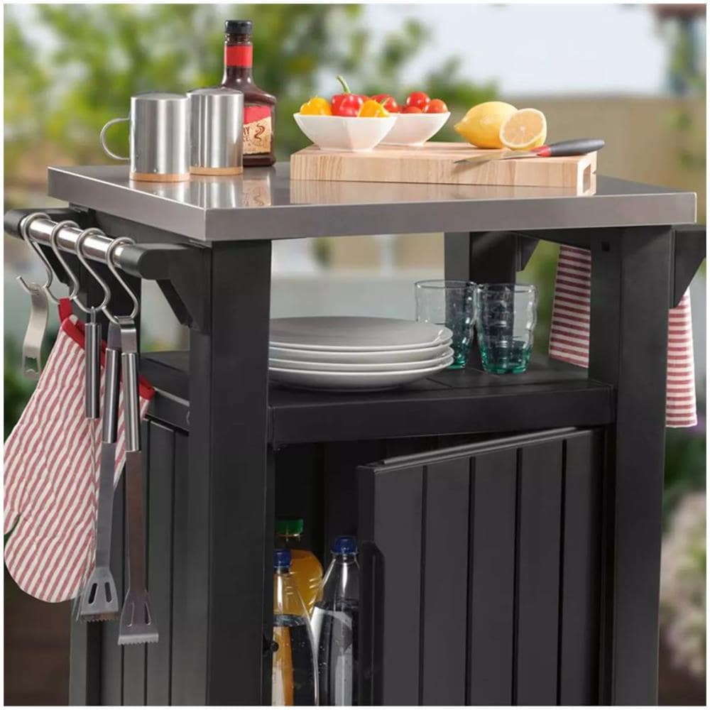 Tavolo Per Esterni Multifunzione Per Barbecue Unity L 228936 - Foto 8