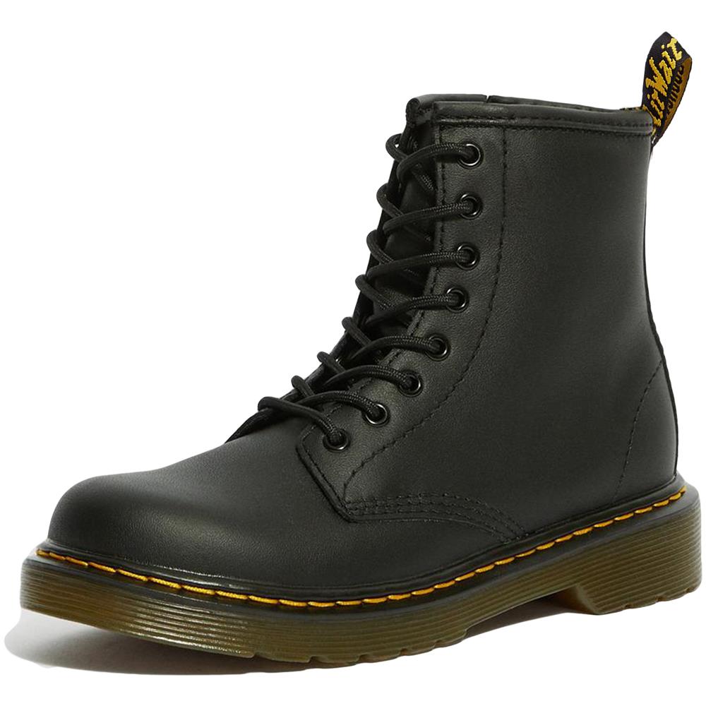 Scarponcini Unisex Neri Pelle Zip 31 - Foto 11