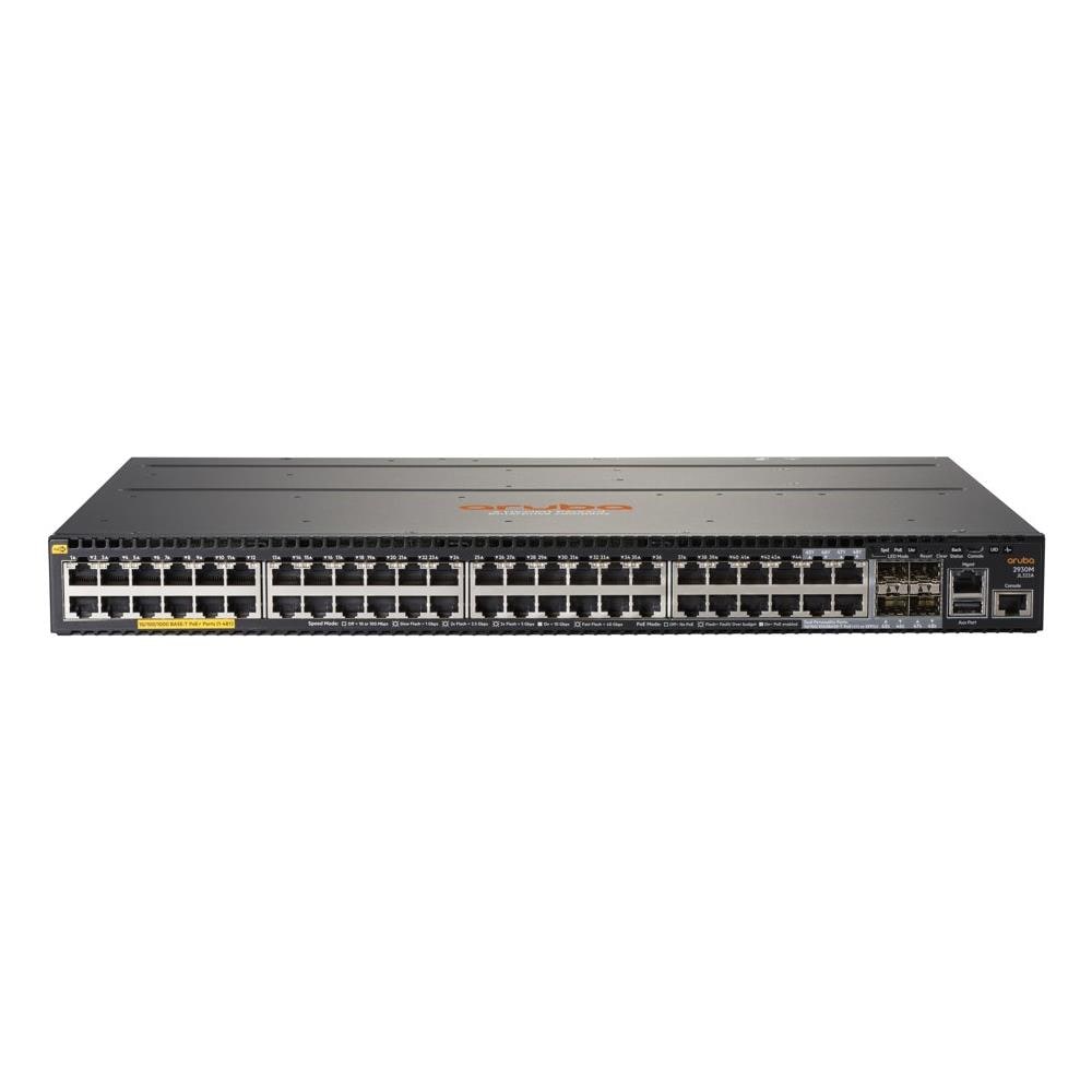 Switch Aruba 2930M a 44 Porte RJ-45 10/100/1000 PoE+ e 4 Porte 10/100/1000 BASET PoE+ - Foto 1