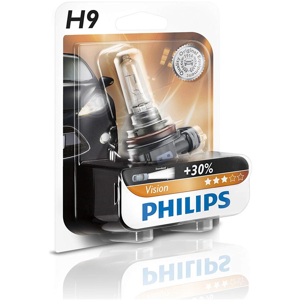 12361b1 Vision - Lampadina Per Fanale H9, Confezione Singola - Foto 1