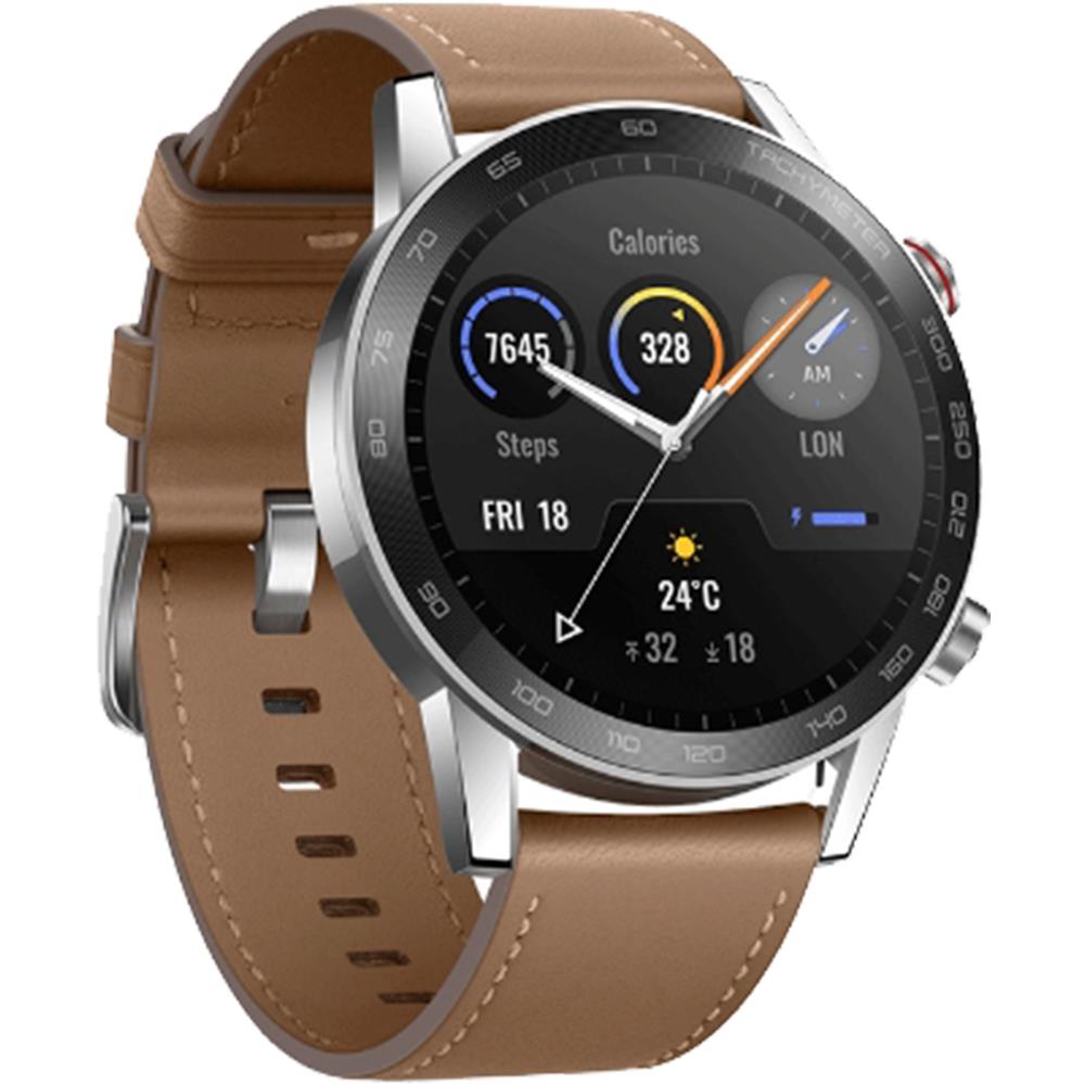 HONOR - Smartwatch Magicwatch 2 Impermeabile 5ATM Bluetooth Cardifrequenza  Calorie 46 Mm Marrone Europa - ePRICE