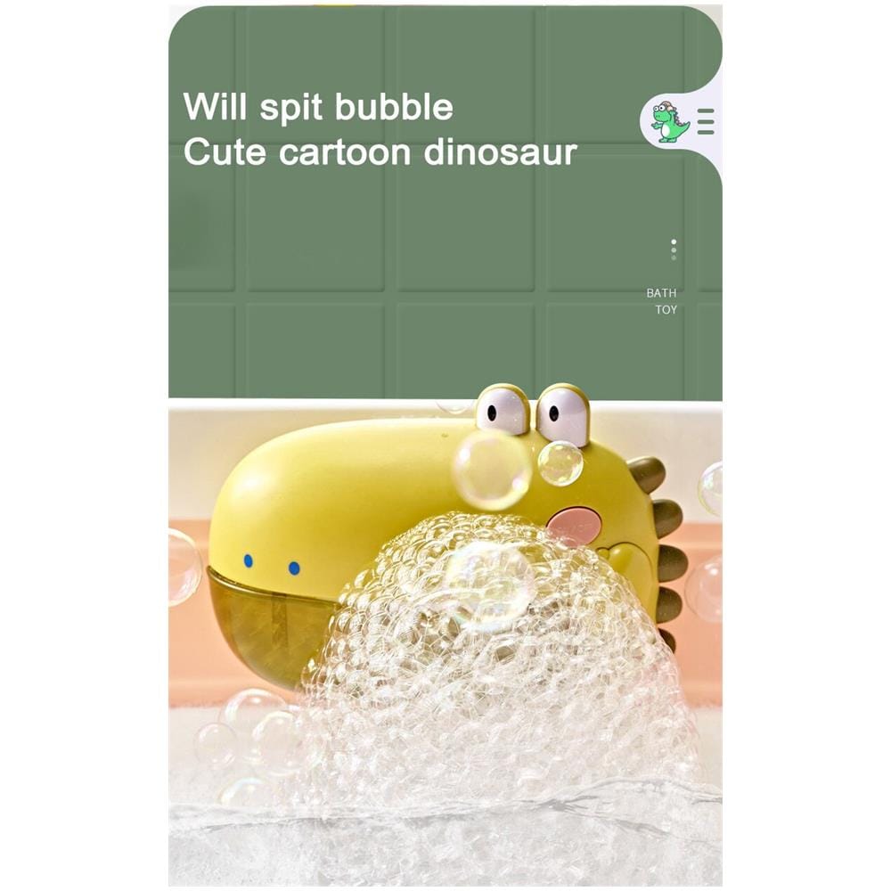 HTN Giocattolo Da Bagno Per Bambini Macchina Per Bolle Di Dinosauro Elettrico Bambini Piscina Per Bambini Nuoto Vasca Da Bagno Forma Di Cartone HTN Giocattolo Da Bagno Per Bambini Macchina Per Bolle Di Dinosauro Elettrico Bambini Piscina Per Bambini Nuoto Vasca Da Bagno Forma Di Cartone