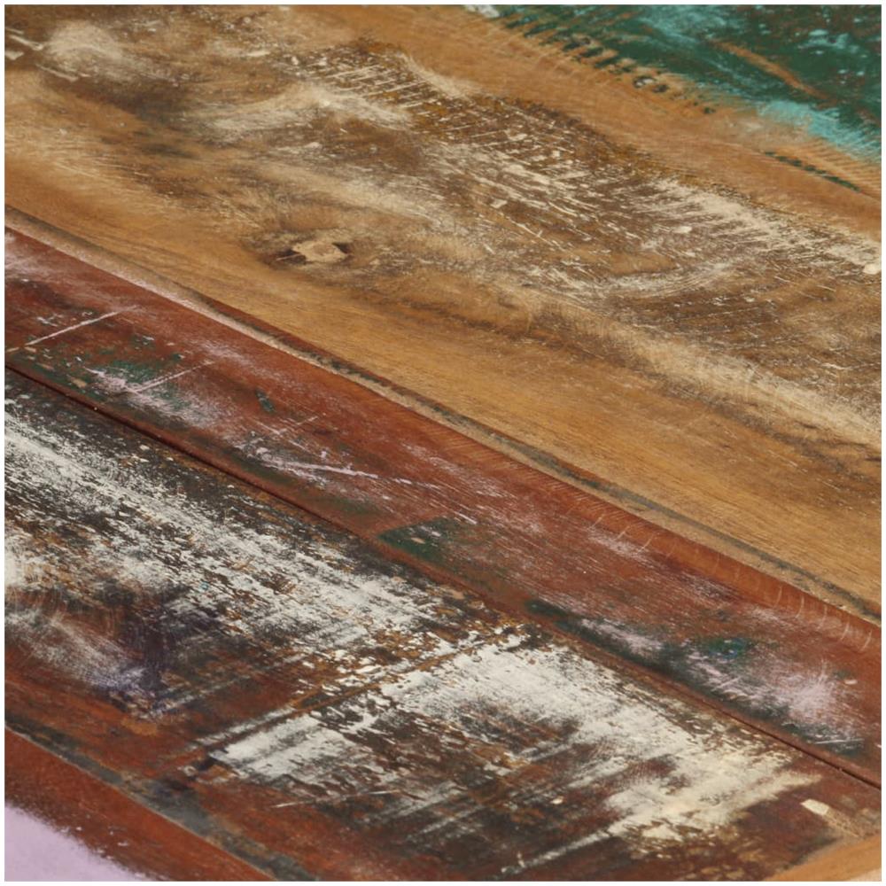Tavolino Da Salotto 140x70x40 Cm In Legno Massello Di Recupero - Foto 2