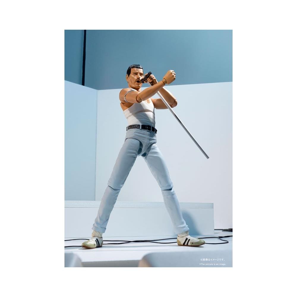 S. h. Figuarts The Queen Freddie Mercury Live Aid 1985 - Foto 1