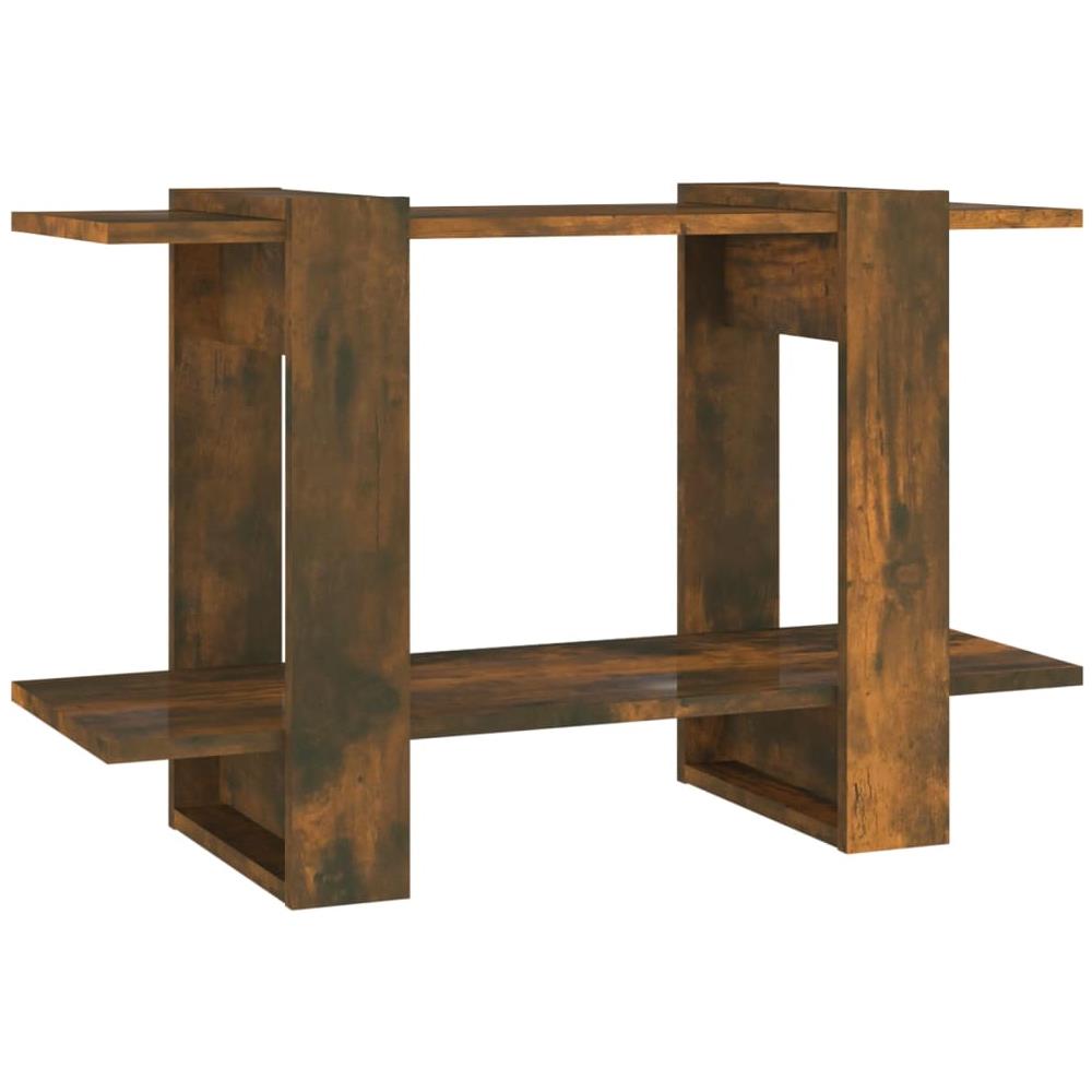 Libreria / divisorio Rovere Fumo 80x30x51 Cm - Foto 2