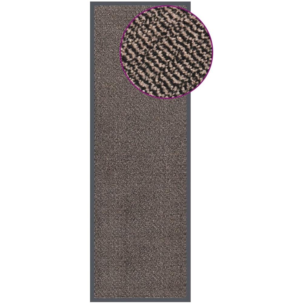 Zerbino Trapuntato 60x180 Cm Marrone Scuro - Foto 1