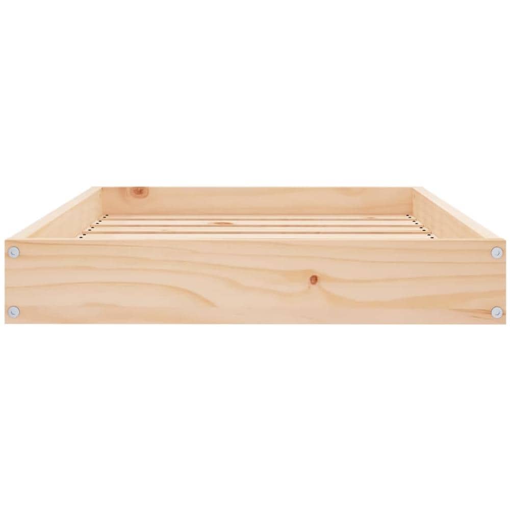 Cuccia Per Cani 71,5x54x9 Cm In Legno Massello Di Pino - Foto 2