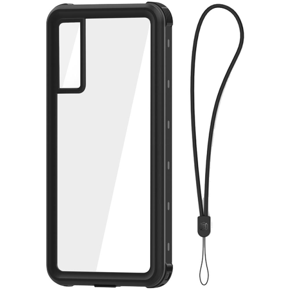 Cover Completa Per Samsung Galaxy S21 Fe Waterproof Bordo Nero - Foto 2