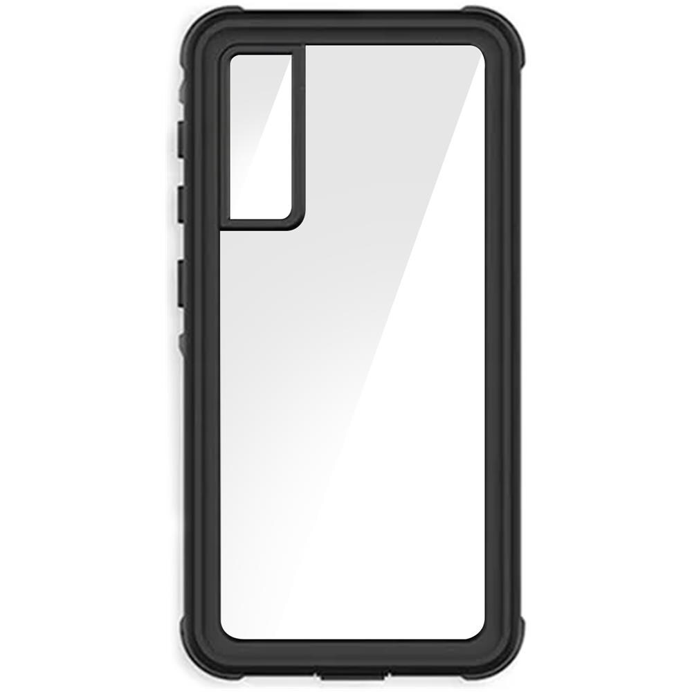 Cover Completa Per Samsung Galaxy S21 Fe Waterproof Bordo Nero - Foto 1