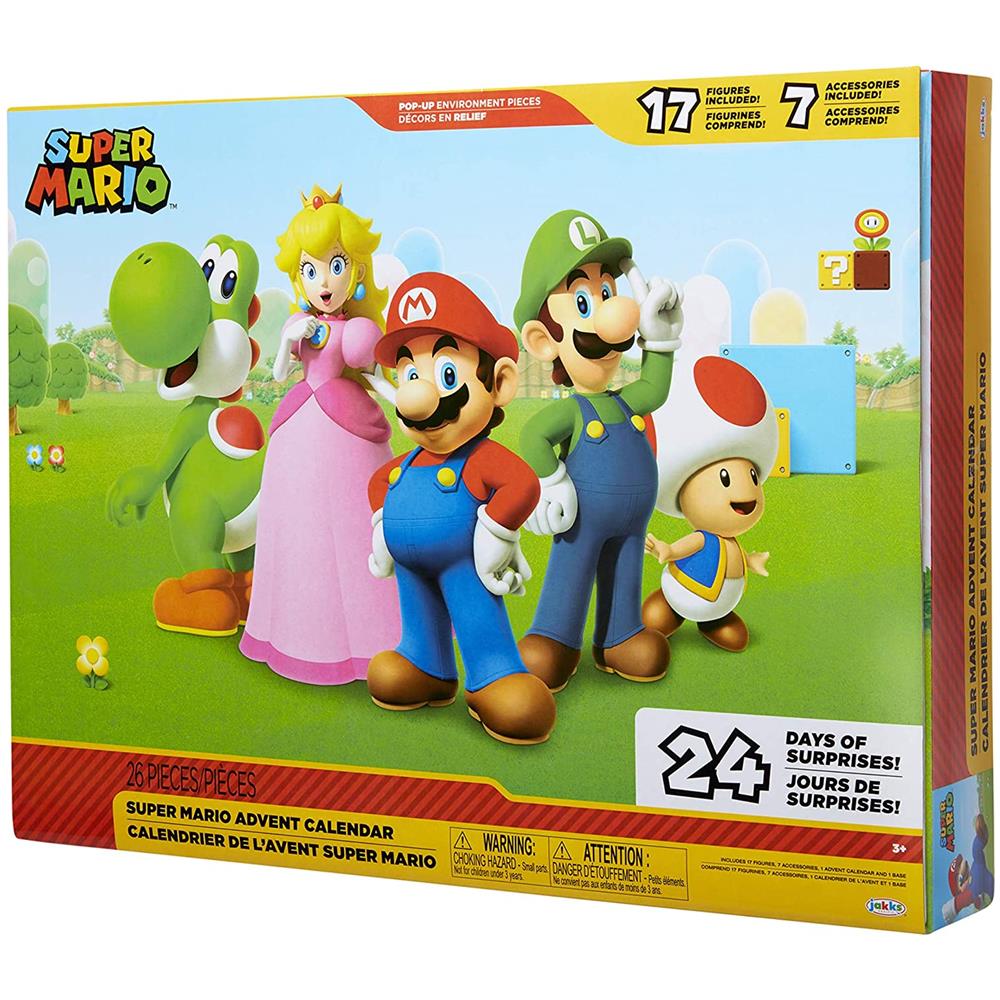 Calendario Dell'avvento Di Mario & Co. Con Mario E Bullet Bill D'oro - Foto 1