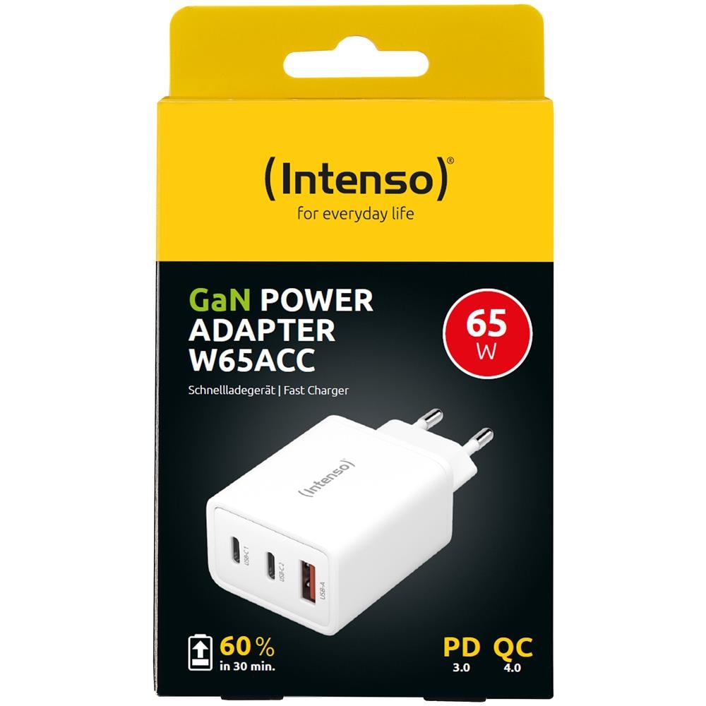 POWER ADAPTER 1XUSB-A / 2XUSB-C / 7806512 Universale Bianco AC Ricarica rapida Interno - Foto 2